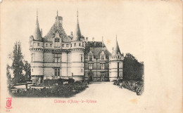 FRANCE - Azay Le Rideau - Le Château - Carte Postale Ancienne - Azay-le-Rideau