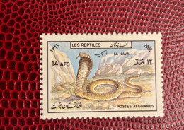 AFGHANISTAN 1v Neuf MNH * YT Mi Reptil Serpiente Reptile Serpent Rettile Schlange - Serpenti