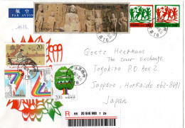 L75610 - VR China - 2005 - 100f+540f GALpUmschlag M ZusFrankatur Nach Japan - Storia Postale