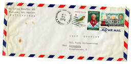 Luftpost Brief Mamburao, Occ Mindoro 1972 Nach Rottenburg/N - Philippines