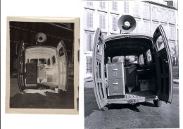 Camionnette PEUGEOT (Nez De Cochon) Photo Avec Négatif - Camion, Tir