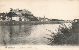 FRANCE - Chinon - Le Château Et La Vienne - Carte Postale Ancienne - Chinon