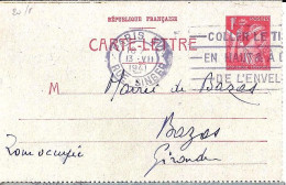 IRIS N° ENTIER 433-CL1 DE PARIS/13.7.41 - 1939-44 Iris