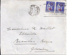 PAIX N° 482x2 S/L. DE 1941 - 1932-39 Vrede