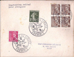 MERCURE N° 404x4/406/278 S/L.DE GRENOBLE/JOURNEE DU TP/10.10.43 - 1938-42 Mercurio