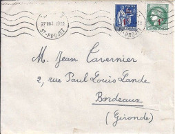 PAIX N° 485/488 S/L.DE PARIS/27.3.41 - 1932-39 Paix