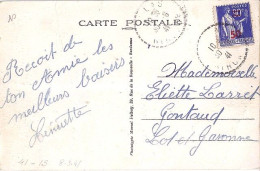 PAIX N° 482 S/CP. DE AILLAS/30.6.41 - 1932-39 Paix