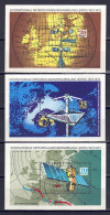 DDR 1972 - Meteorologie, Block 34 - 36, Gestempelt / Used - 1971-1980