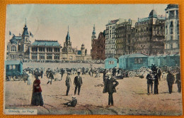 OOSTENDE -  OSTENDE -  Het Strand  - La Plage  -  1913 - Oostende