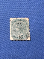 British India 1866  Michel # 24 Queen Victoria  4 A - 1858-79 Kronenkolonie