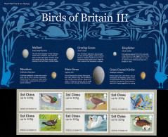 Gran Bretaña 15/20 2011 Distribuidores Fauna Pájaros (III) Carpeta Oficial SPD - Autres & Non Classés