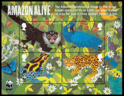 Gran Bretaña HB 82 2011 WWF Fauna Salvaje MNH - Hojas Bloque