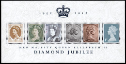 Gran Bretaña HB 92 2012 60 Aniv. Reinado De S.M.la Reina Isabel II MNH - Blocs-feuillets