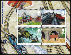 Gran Bretaña HB 85 2011 Dibujos Animados Thomas El Pequeño Tren MNH - Hojas Bloque