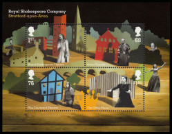 Gran Bretaña HB 83 2011 50 Aniv. Real Compañía Shakespeare MNH - Blocks & Miniature Sheets