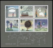 Gran Bretaña HB 45 2007 El Mundo De Los Inventos MNH - Hojas Bloque