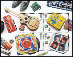 Gran Bretaña HB 44 2007 Música Grupo Los Beatles MNH - Blocks & Miniature Sheets