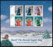 Gran Bretaña HB 51 2007 Navidad MNH - Hojas Bloque