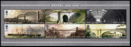 Gran Bretaña HB 37 2006 Personajes Isambard Kingdom Brunel MNH - Hojas Bloque