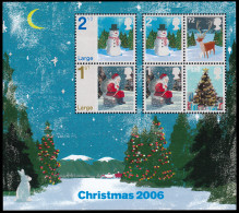 Gran Bretaña HB 41 2006 Navidad MNH - Hojas Bloque