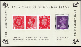 Gran Bretaña HB 39 2006 70 Aniv. Del Año De Los Tres Reyes MNH - Blocks & Kleinbögen