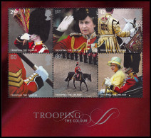 Gran Bretaña HB 31 2005 Ceremonia De Saludo A La Bandera MNH - Blocks & Miniature Sheets