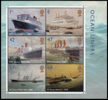 Gran Bretaña HB 24 2004 Transatlánticos MNH - Hojas Bloque