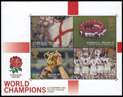 Gran Bretaña HB 22 2003 Copa Del Mundo De Rugby MNH - Blocchi & Foglietti