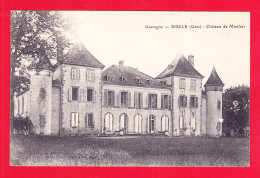 F-32-Riscle-09Ph58   Le Château De Monfort, Cpa BE - Riscle