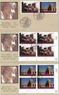 MiNr. 518 - 519 Vereinte Nationen Genf  2005, 4. Aug. UNESCO-Welterbe: Ägypten - Monuments