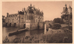 FRANCE - Chenonceaux - Le Château - Façade Nord Est - Carte Postale Ancienne - Chenonceaux