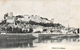 FRANCE - Chinon - Le Château - Vue D'ensemble - Carte Postale Ancienne - Chinon