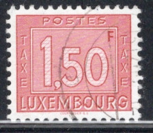 Luxembourg 1946 Single Numeral Stamps - New Design  In Fine Used - Portomarken