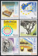 Grecia Greece 2334/39 2006 Aniversarios Y Eventos MNH - Andere & Zonder Classificatie