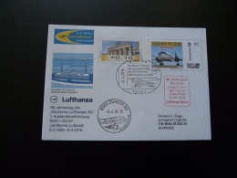 Entier Postal Plusbrief Individuell Cover Vol Special Flight Berlin Zurich Lufthansa 2016 - Privatumschläge - Gebraucht