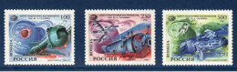 Russie, **, Yv 6075 à 6077, Mi 377 à 379,SG 6475 à 6477, Espace, - Rusia & URSS