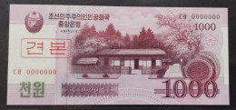 2008 Esemplare/Specimen 0000000 Della Corea Del Nord 1000 Won  UNC P-64s (B/72 - Korea, Noord