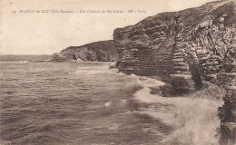 FRANCE - Saint Jean De Luz - Les Falaises De Sainte Barbe - Carte Postale Ancienne - Saint Jean De Luz