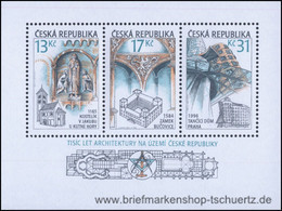 Tschechien 2001, Mi. Bl. 14 ** - Blocks & Sheetlets