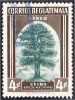 Guatemala A- 290 1963 Ceiba Árbol Nacional Usados - Guatemala