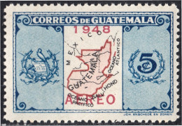 Guatemala A- 159 1948 Carta Modificada De Guatemala MH - Guatemala