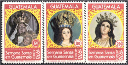 Guatemala A- 643/45 1978 Semana Santa MNH - Guatemala