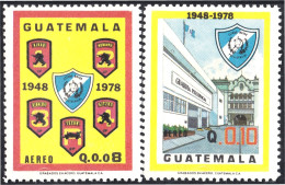 Guatemala A- 710/11 1979 Estado Mayor Presidencial MNH - Guatemala