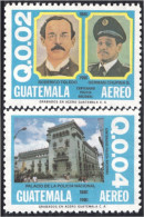 Guatemala A- 742/43 1981 Federico Toledo German Chupina Palacio De La Policía  - Guatemala