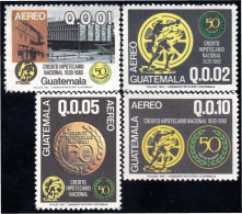 Guatemala A- 753/56 1982 Crédito Hipotecario Nacional MNH - Guatemala