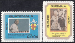 Guatemala A- 779/80 1984 S.S Juan Pablo II MNH - Guatemala