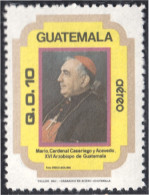 Guatemala A- 781 1984 Mario Cardenal Casariego Y Acevedo XVI Arzobispo De Guat - Guatemala