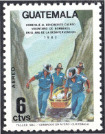 Guatemala A- 801 1985 Cuerpo Voluntarios De Bomberos MNH - Guatemala