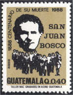 Guatemala A- 827 1988 San Juan Bosco MNH - Guatemala