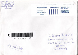 L75625 - Italien - 2023 - €12,00 Schalterfreistpl A R-Bf PAESE -> Japan - 2021-...: Poststempel